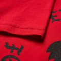 T-SHIRT JUNIOR FOX BADGE TIBETAN RED YS 5