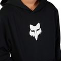 BLUZA Z KAPTUREM JUNIOR FOX LEGACY BLACK YM 6