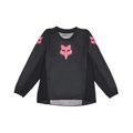 BLUZA MOTOCYKLOWA JUNIOR FOX GIRLS BLACKOUT BLACK BLACK KM 1