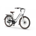 Rower elektryczny Ecobike X-City Flat White 26" 2