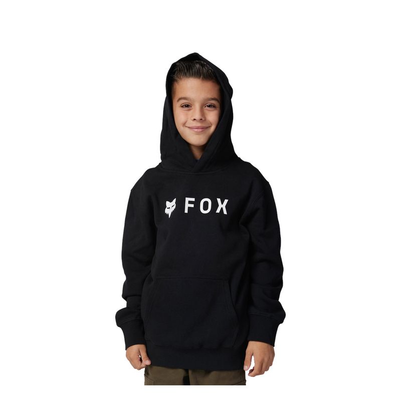 BLUZA Z KAPTUREM JUNIOR FOX ABSOLUTE BLACK YM
