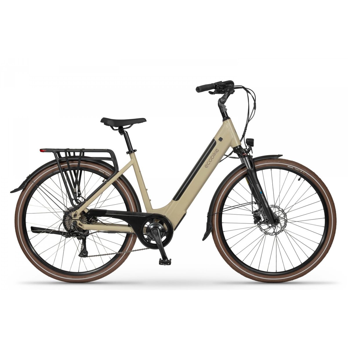 Rower elektryczny Ecobike X-City Cappuccino