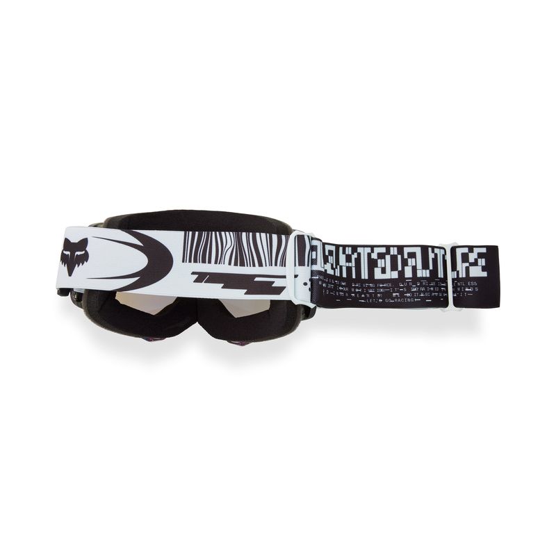 GOGLE MOTOCYKLOWE FOX MAIN IMAGE COSMO SPARK WHITE BLACK OS