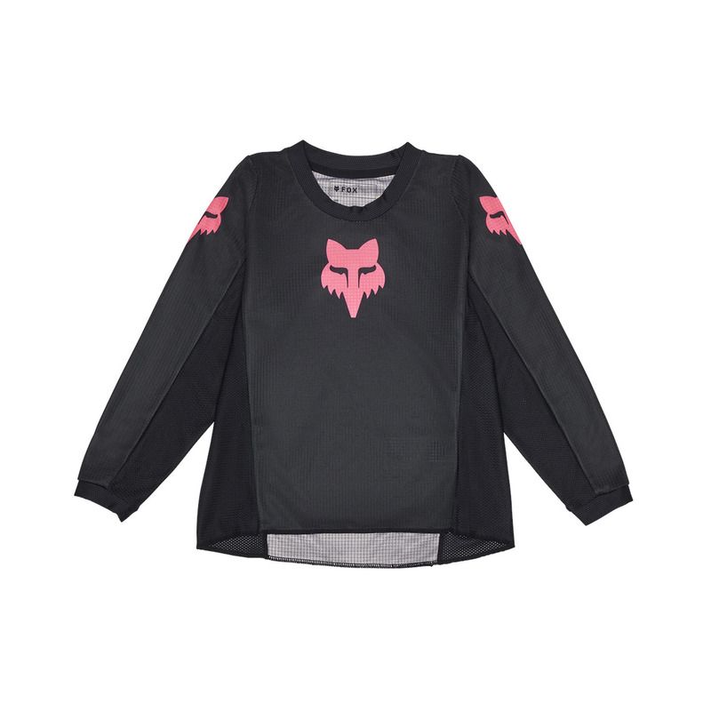 BLUZA MOTOCYKLOWA JUNIOR FOX GIRLS BLACKOUT BLACK BLACK KS