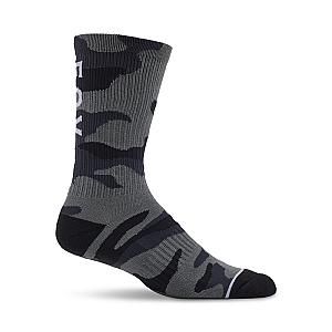 SKARPETY FOX CAMO CREW BLACK CAMO XS/S