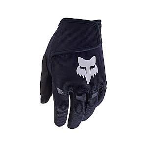 RĘKAWICE MOTOCYKLOWE JUNIOR FOX DIRTPAW BLACK KM